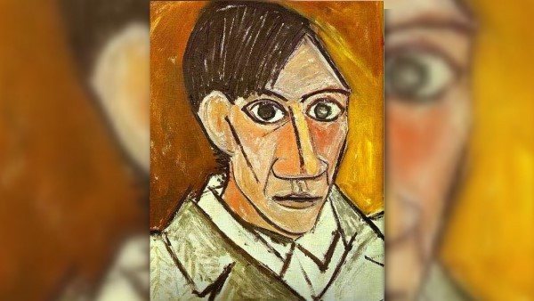 Автопортрет Пабло Пикассо кубизм