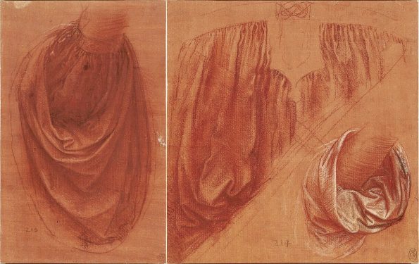 Рисунки Леонардо да Винчи. Около 1500 г. Королевская коллекция, Виндзорский замок, Лондон