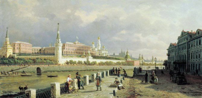 Старая Москва в изобразительном искусстве.