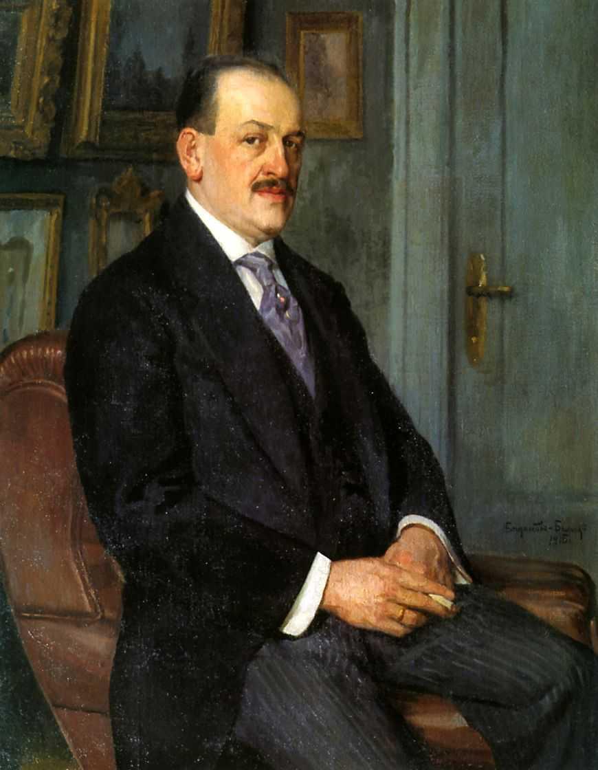 1915-Bogdanov-Belsky-Автопортрет