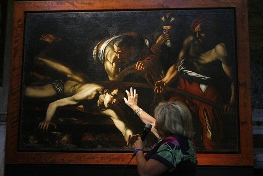 Картина «Мученичество Святого Лаврентия» - «Martyrdom of St. Lawrence» (AP Photo / L'Osservatore Romano, HO, Zelo Colantoni)