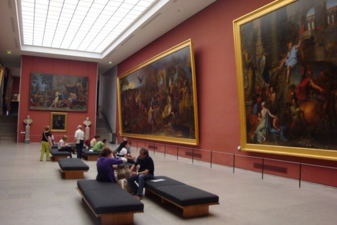 Картины в Лувре