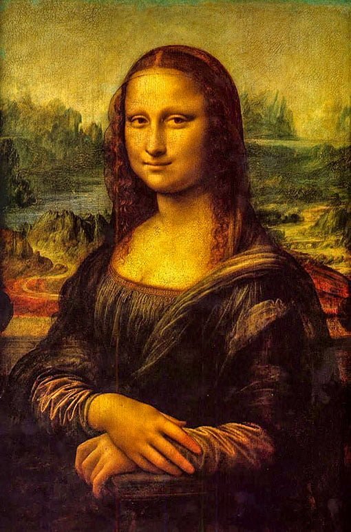 Мона Лиза, Леонардо да Винчи, 1517г.