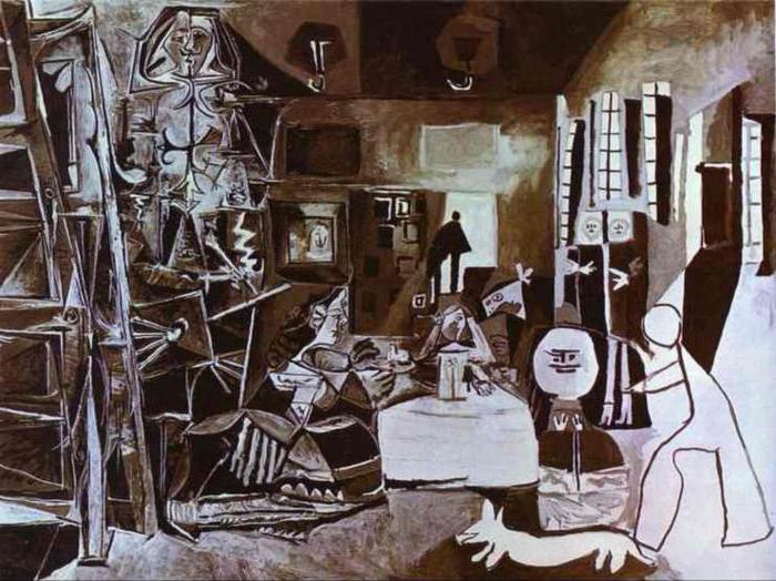 Сравнение картин Менины Веласкеса и Пикассо