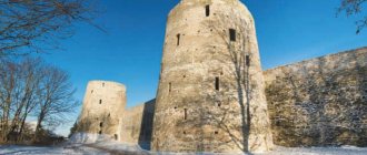 Старая крепость в городе Изборске, Псковская область